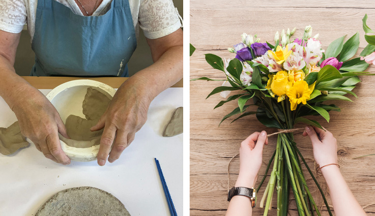 Workshop bloemschikken