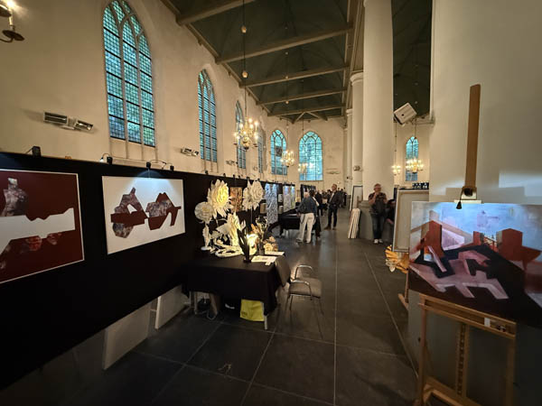 Kunst beleven in de Grote Kerk tijdens de Art Fair
