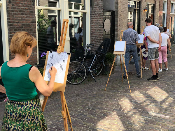 Workshop En Plein Air schilderen voor kunsternaars in spe